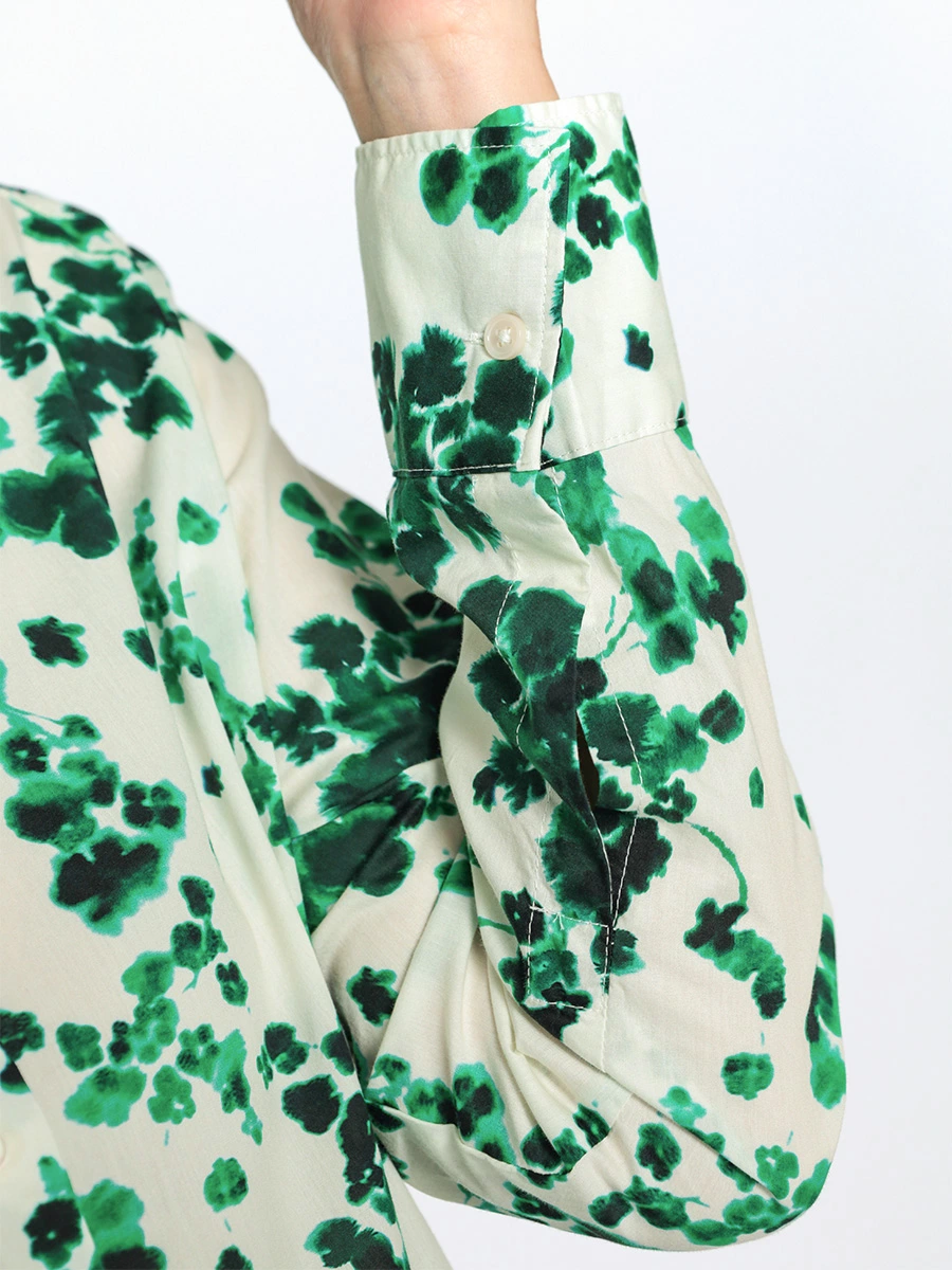 Платье-рубашка из смеси органического хлопка и лиоцелла